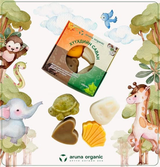 Хүүхдийн гар биеийн саван