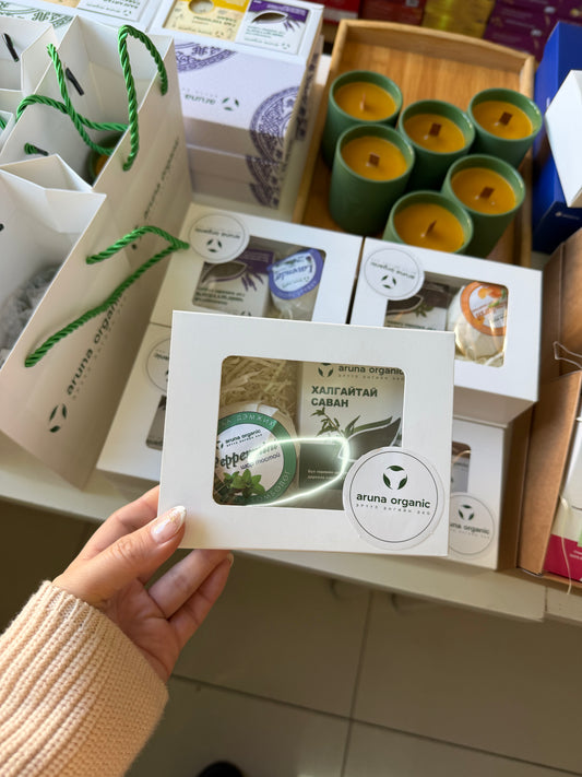 Органик саван, ванны бөмбөлөг сэт