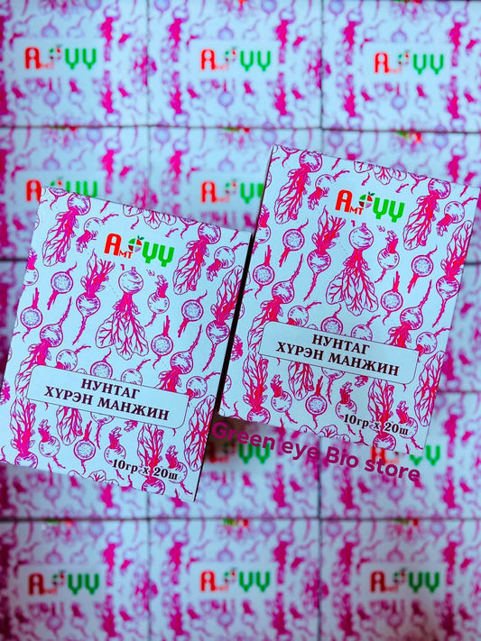 Нунтаг хүрэн манжин