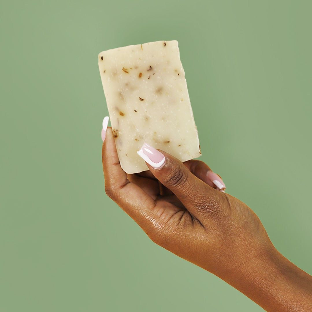 Лаванда цэцгийн хандтай саван